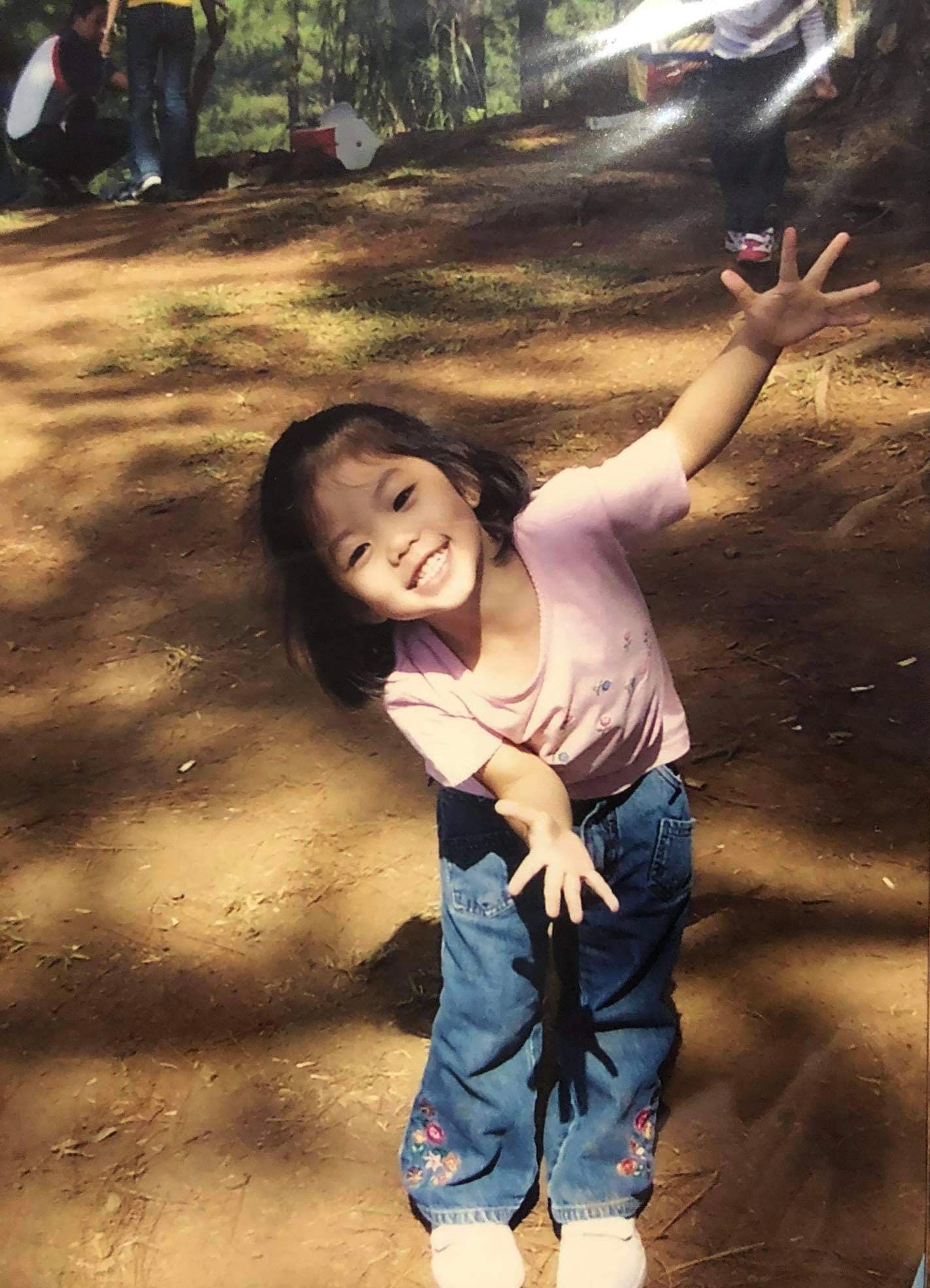 Jessie as a child